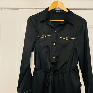 Nasty Gal Pants & Jumpsuits - Nasty Gal Black & Gold Jumpsuit Nasty Gal Pants & Jumpsuits - Nasty Gal Black & Gold Jumpsuit